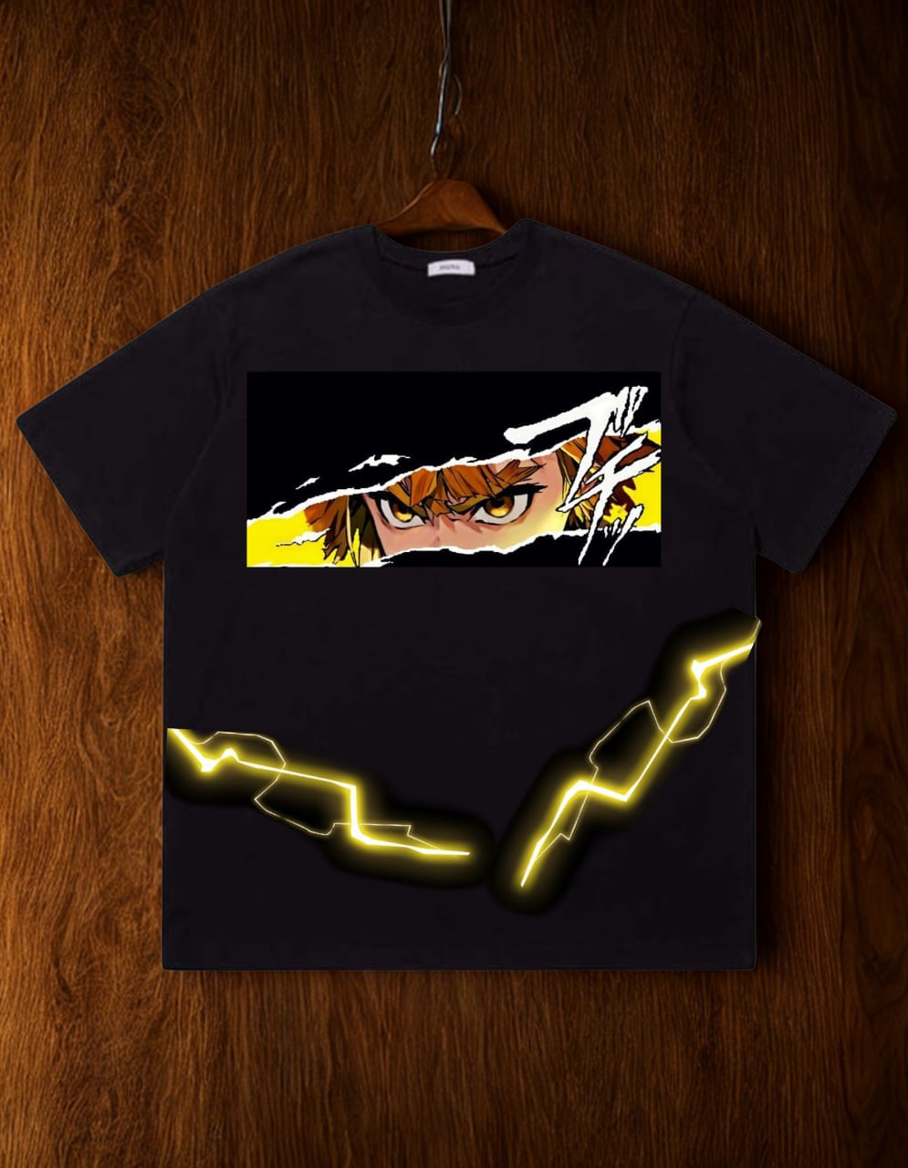 ⚡ Thunder Breathing Tee – Zenitsu Edition ⚡
